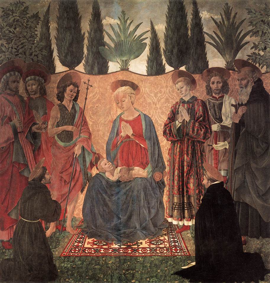 Madonna and Child with Saints ghg